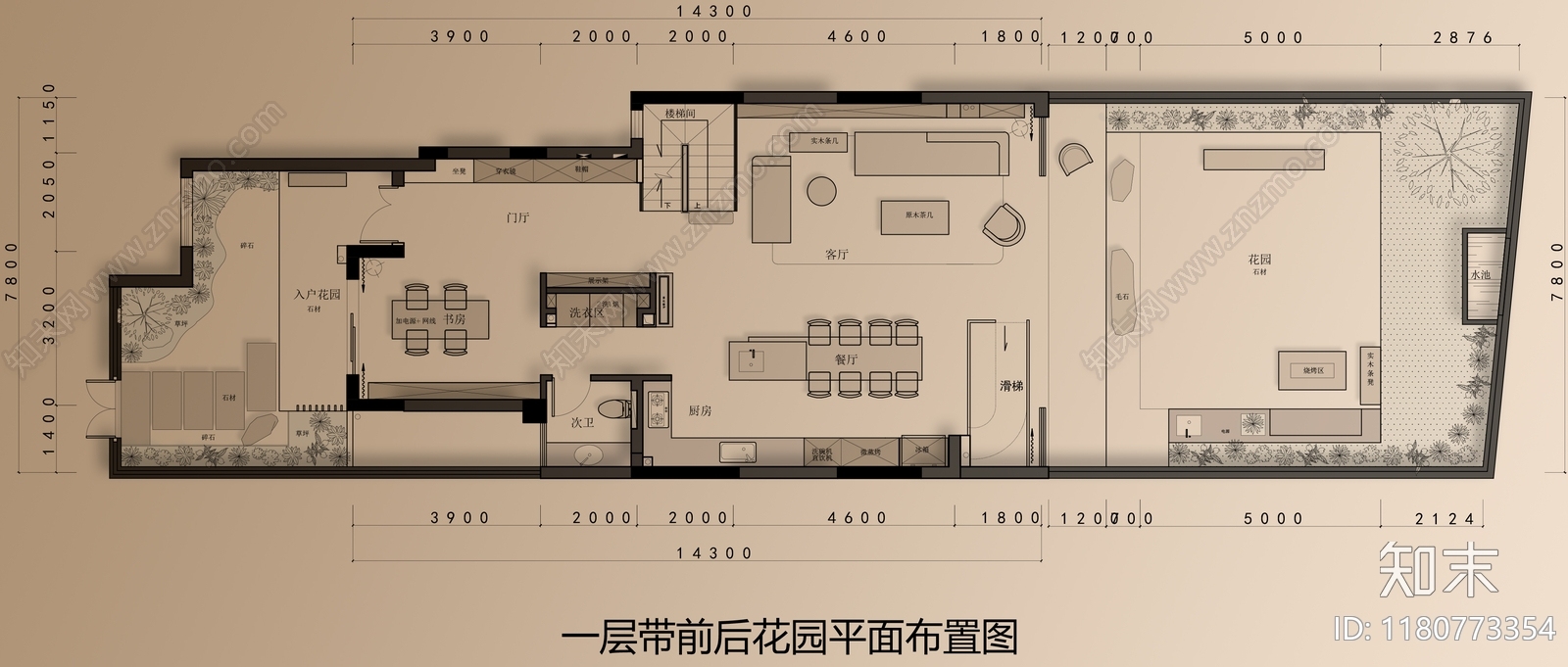 别墅cad施工图下载【ID:1180773354】