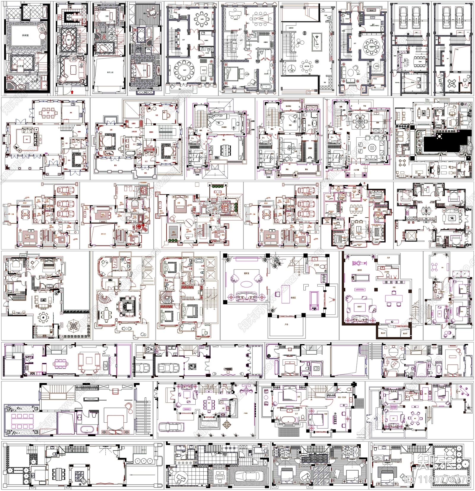 现代其他图库cad施工图下载【ID:1180776778】