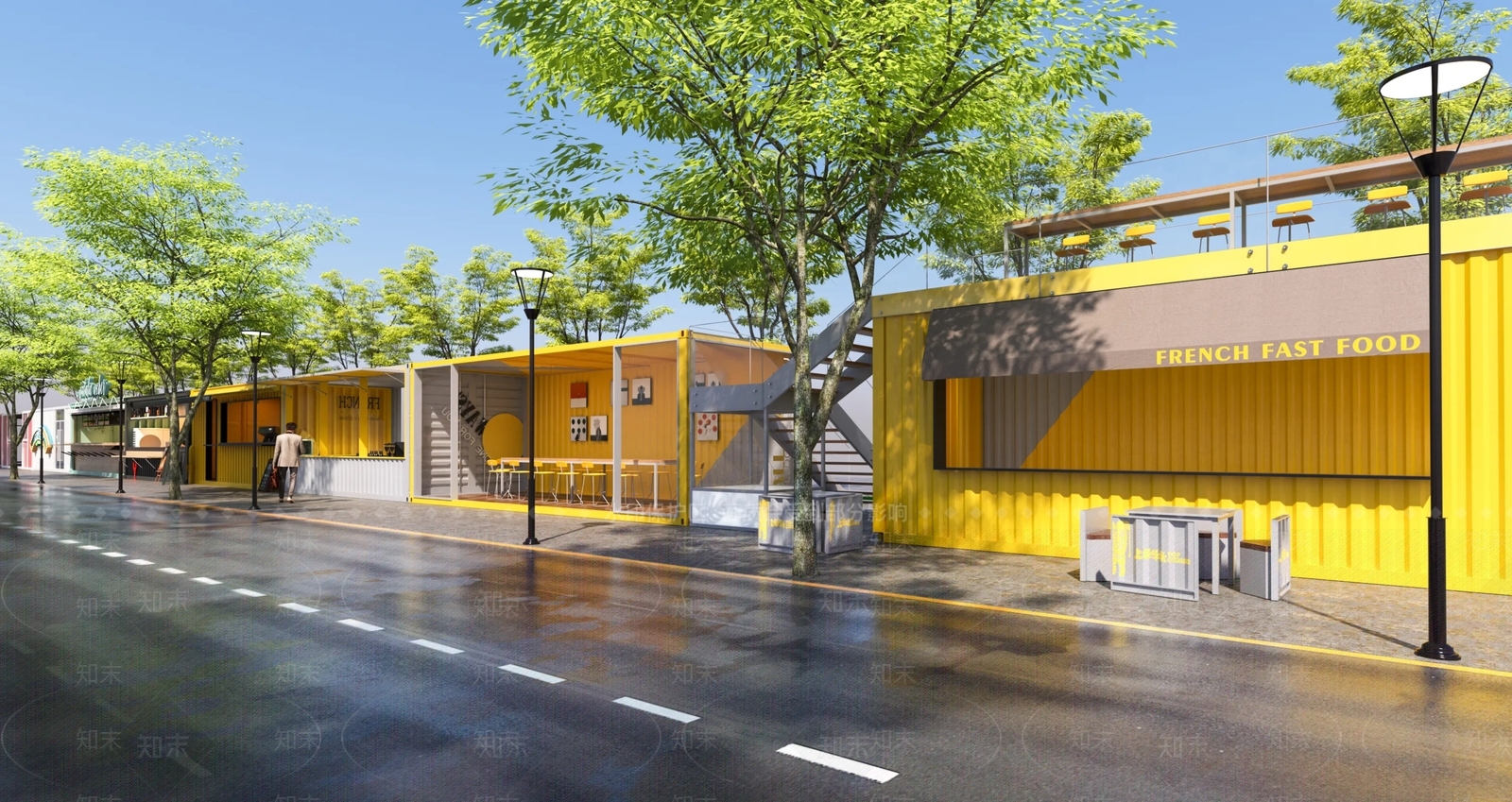 现代公园3D模型下载【ID:1180787240】