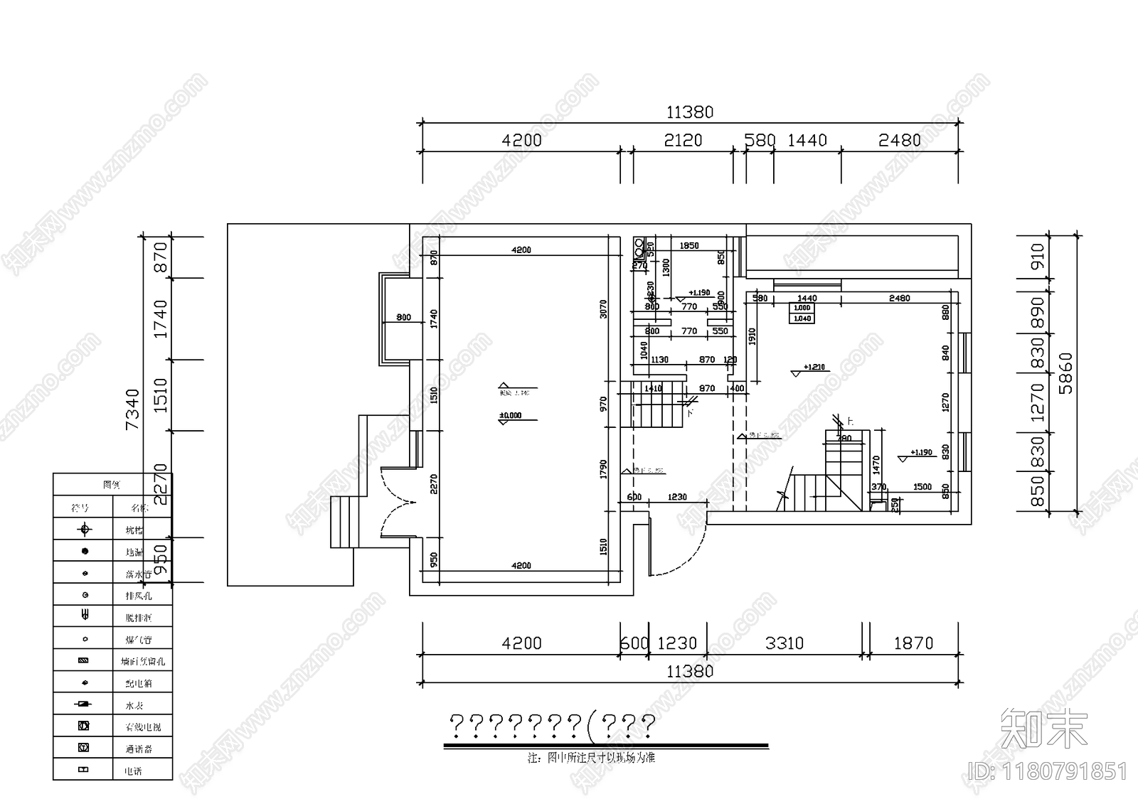 现代其他工装空间施工图下载【ID:1180791851】