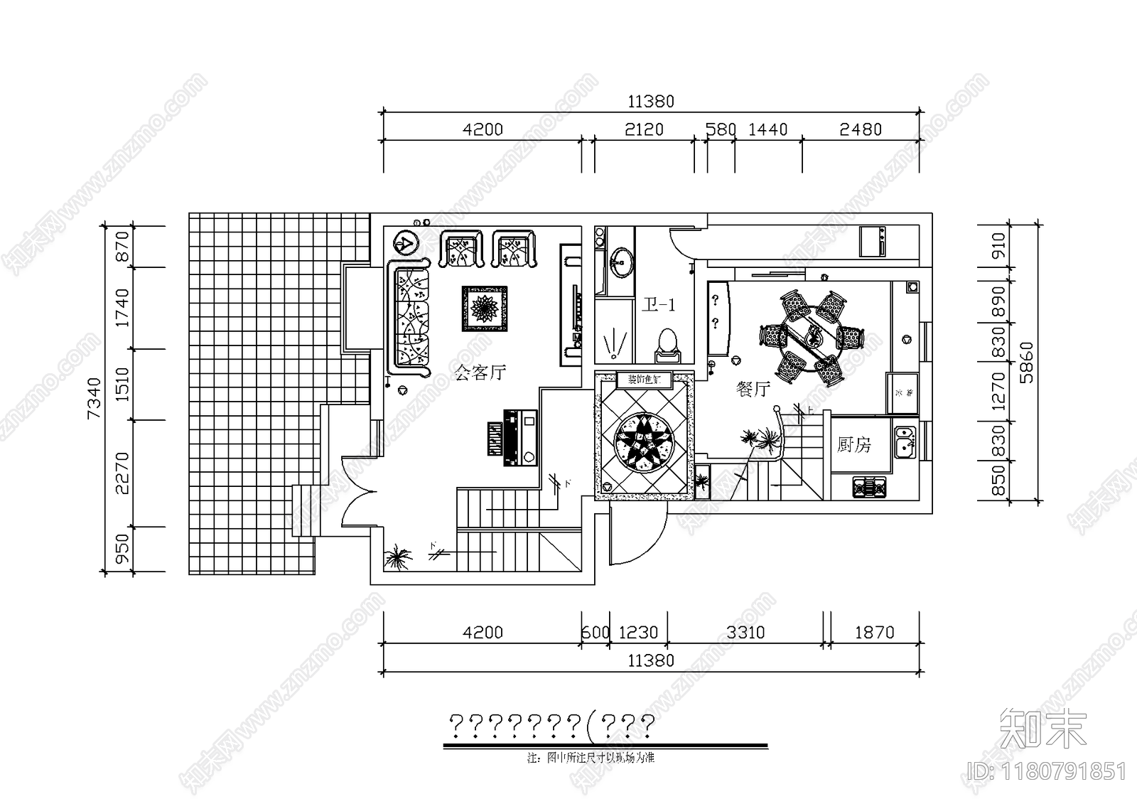 现代其他工装空间施工图下载【ID:1180791851】