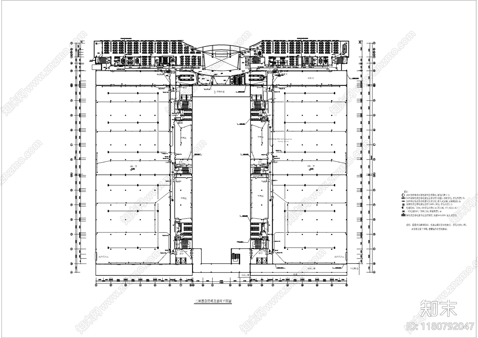 电气图cad施工图下载【ID:1180792047】