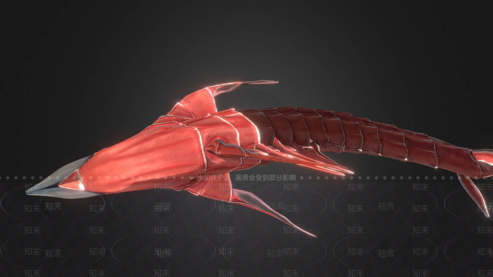 水生类动物3D模型下载【ID:1180825076】