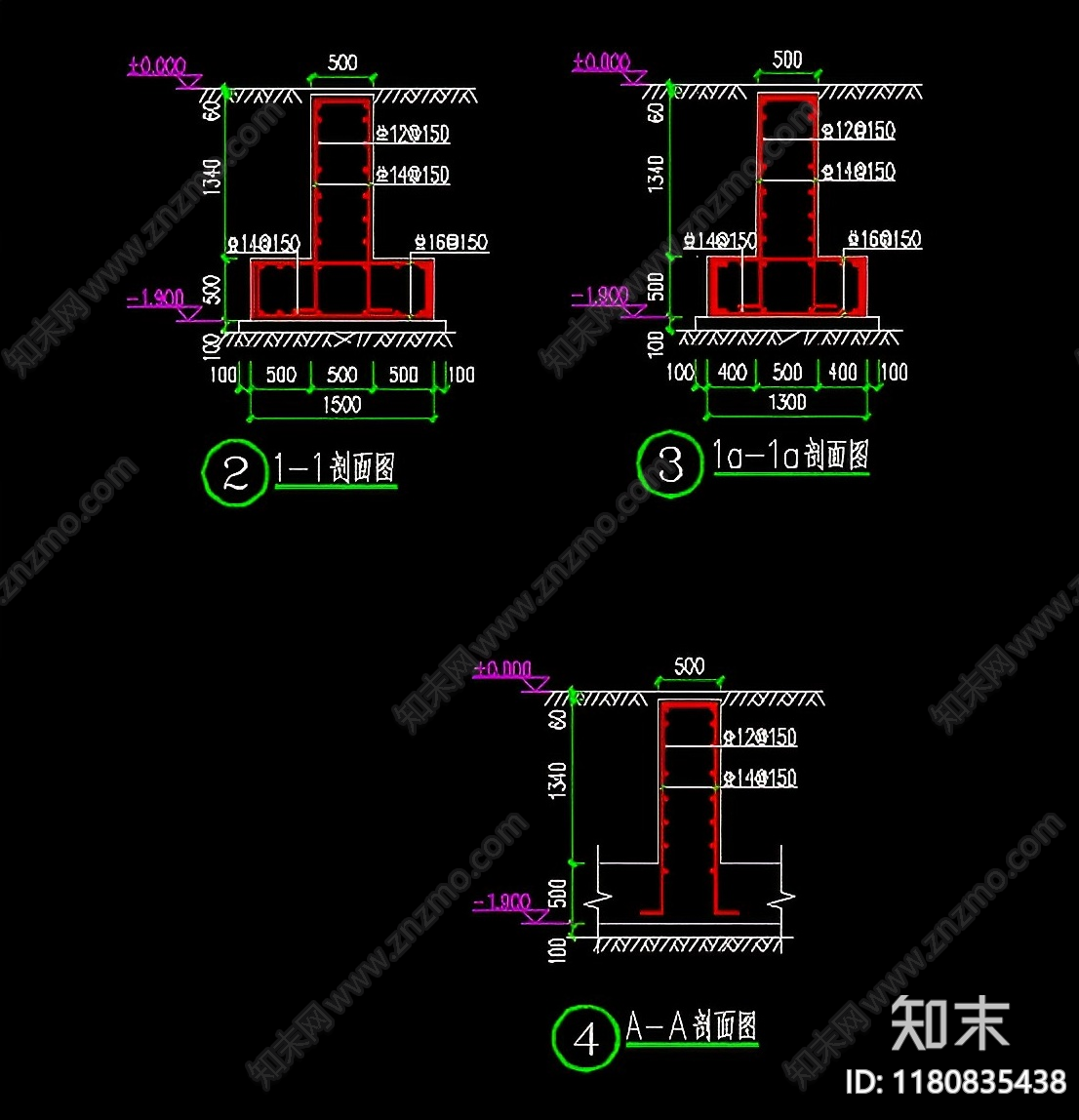 现代简约亭子施工图下载【ID:1180835438】