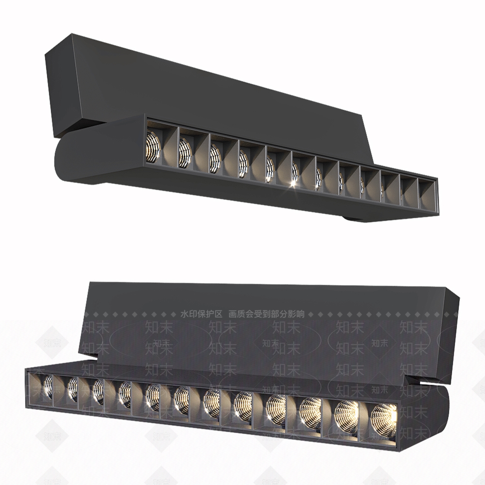 现代射灯3D模型下载【ID:1180836340】