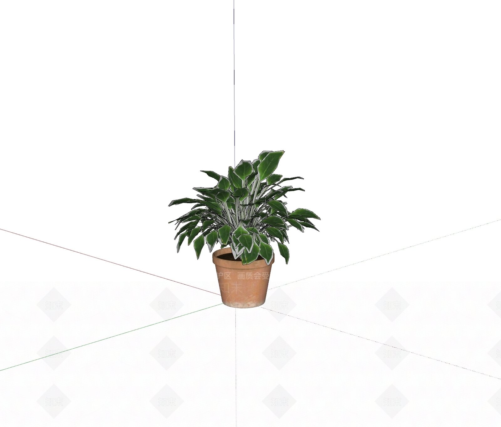 盆栽SU模型下载【ID:1180847083】