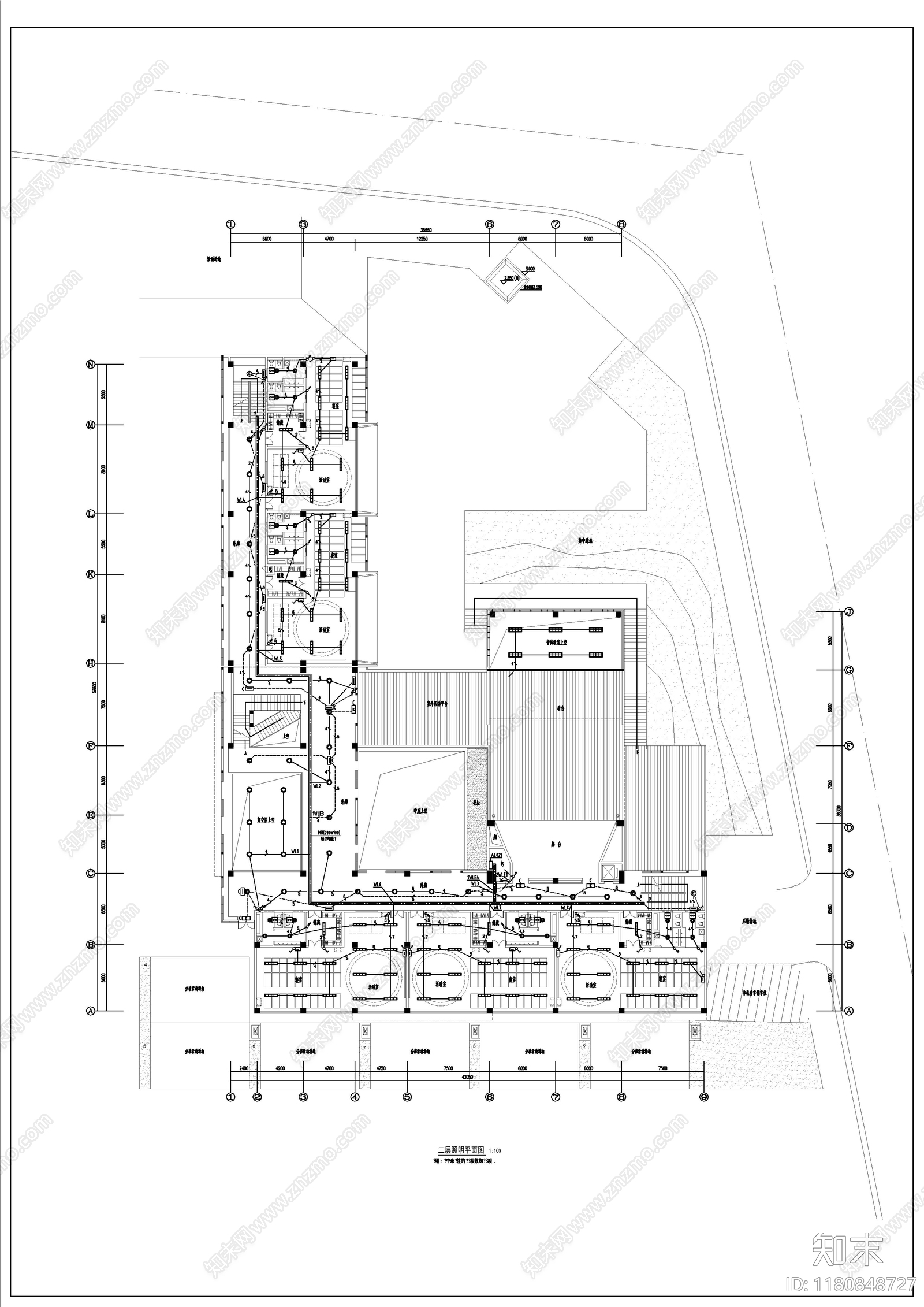 电气图cad施工图下载【ID:1180848727】