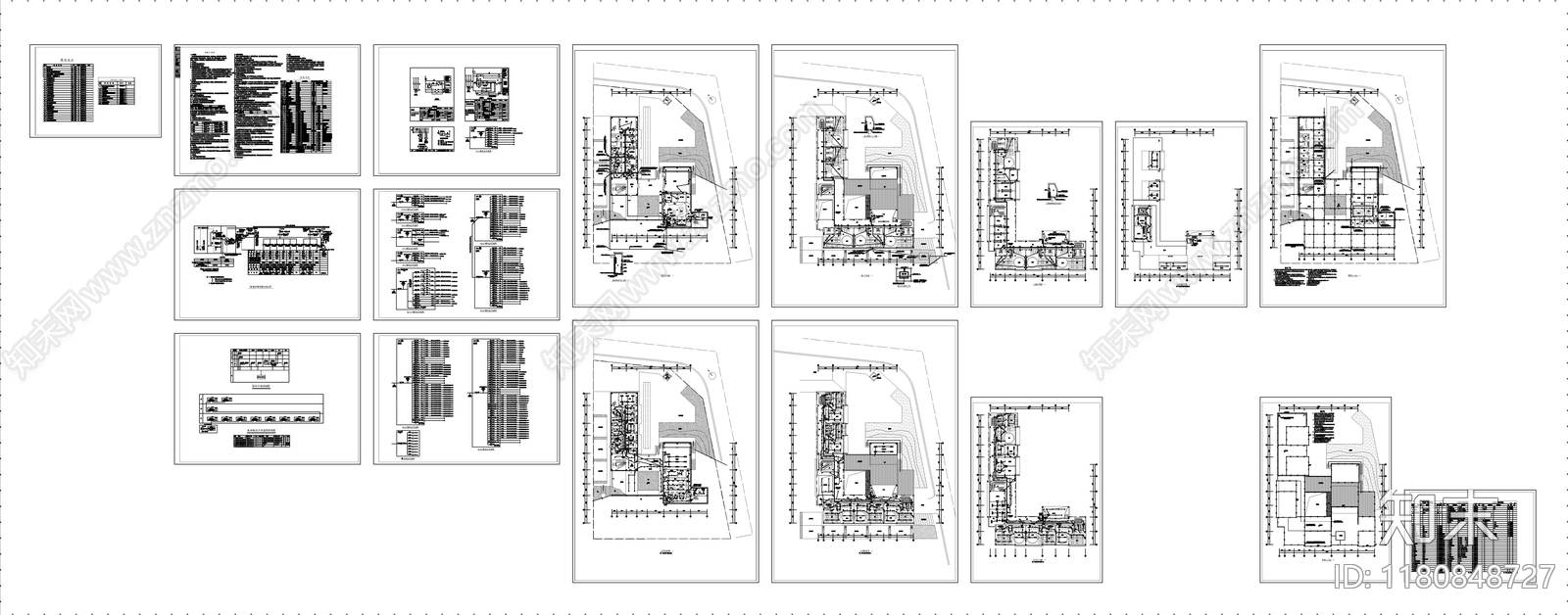 电气图cad施工图下载【ID:1180848727】