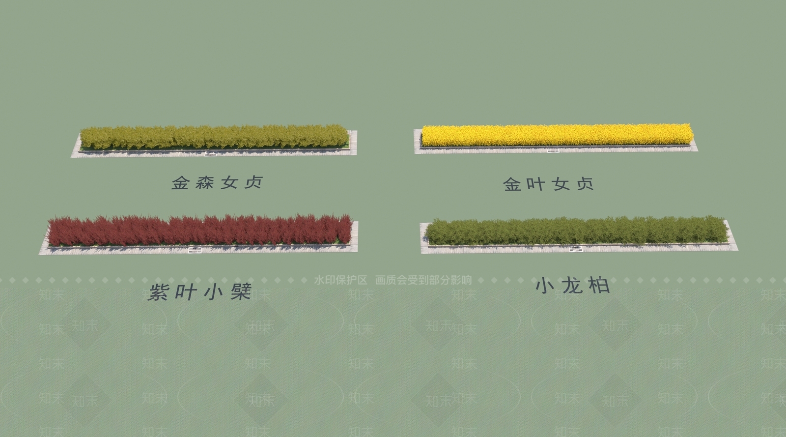 灌木3D模型下载【ID:1180856194】