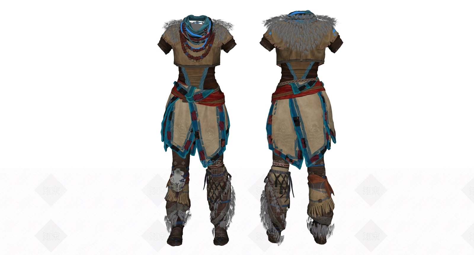 现代新中式服装店SU模型下载【ID:1180857011】