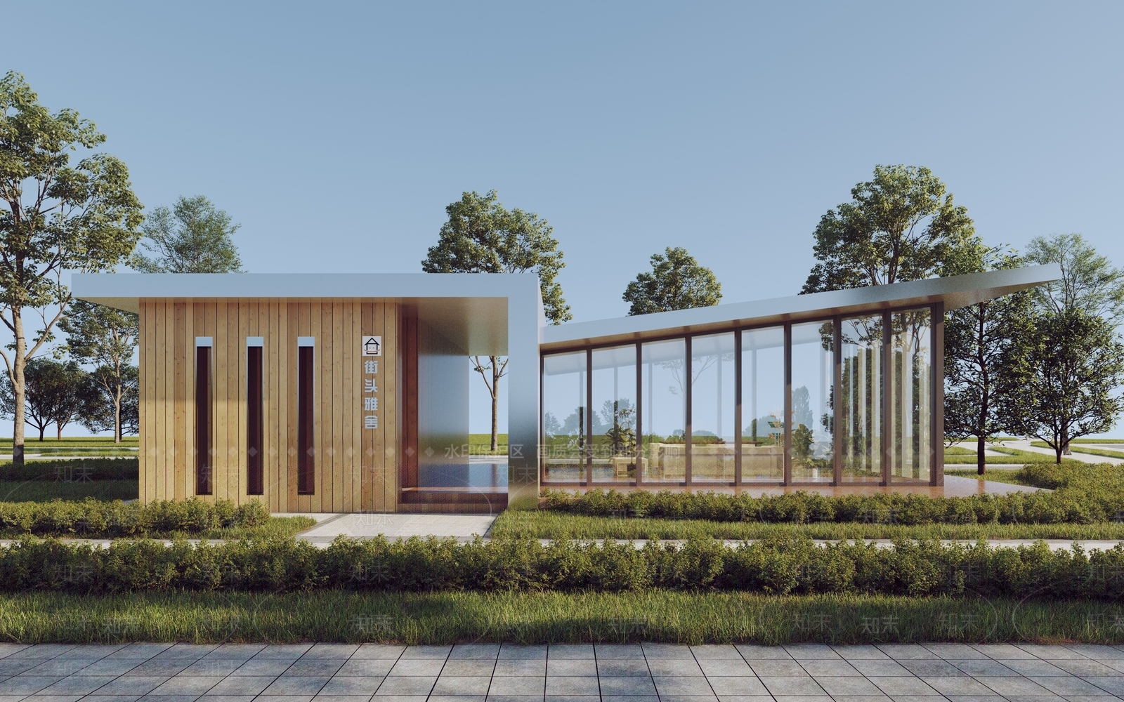 现代其他公共建筑3D模型下载【ID:1180874391】