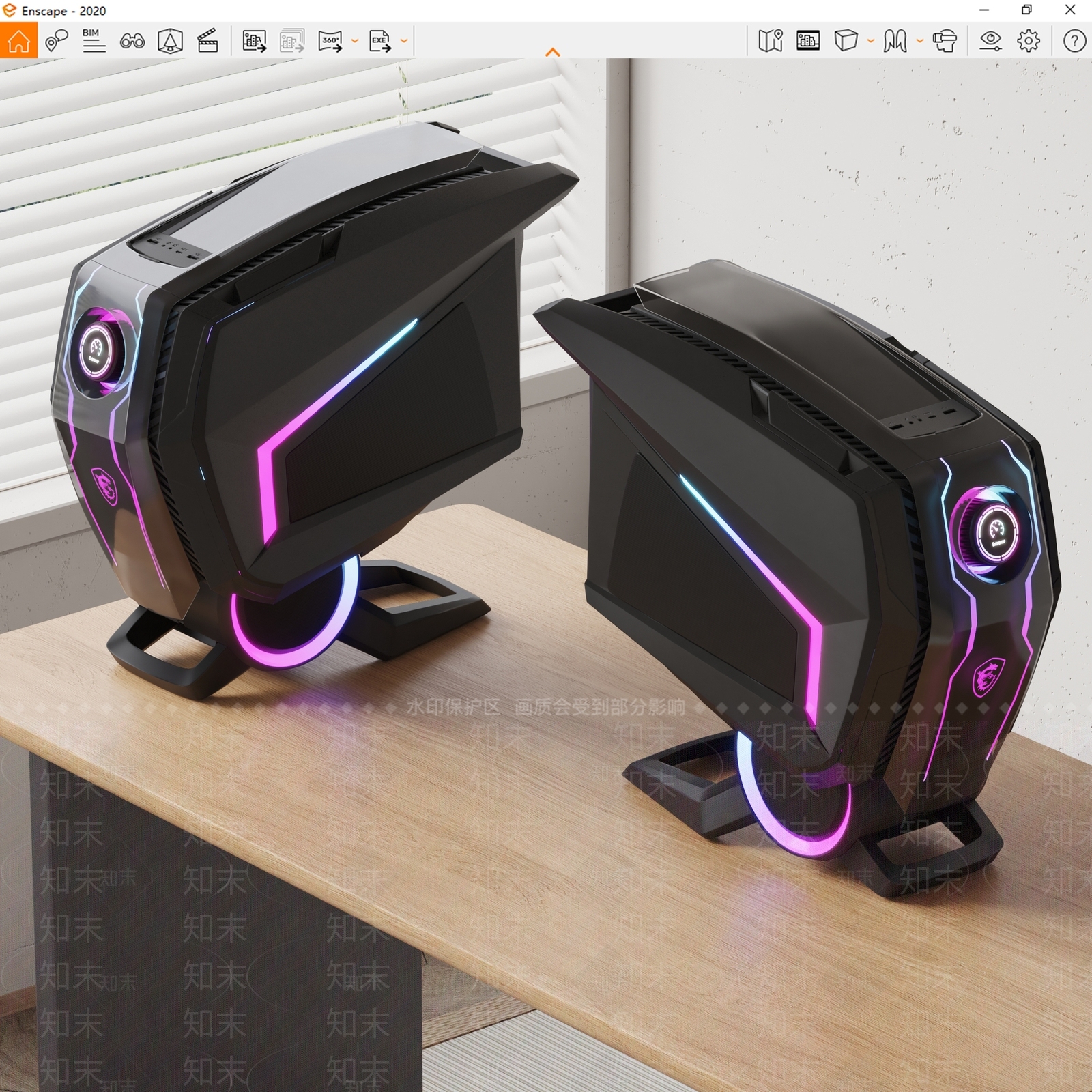 电脑SU模型下载【ID:1180881132】