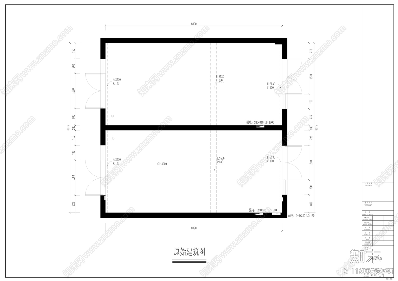 现代酒吧cad施工图下载【ID:1180886741】