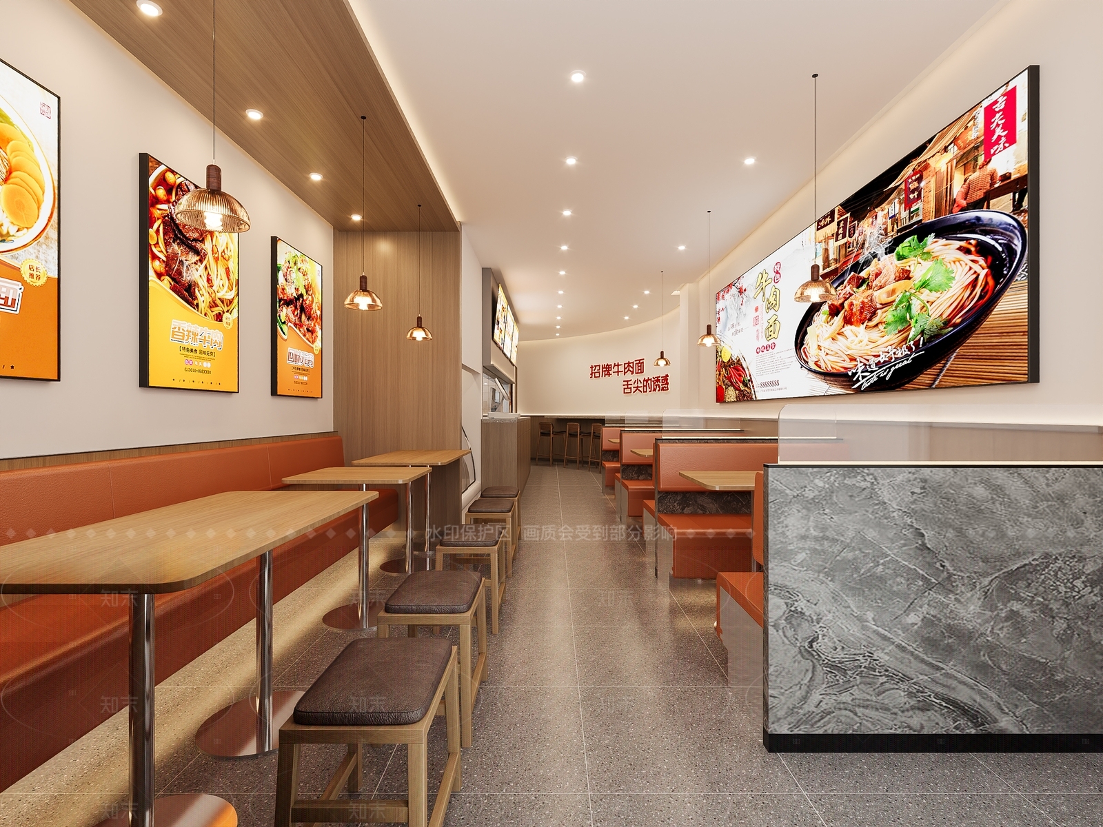 现代快餐店3D模型下载【ID:1214946471】