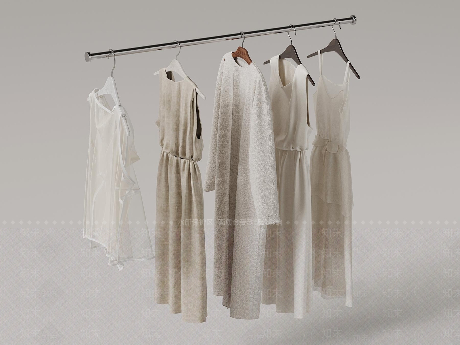 衣服SU模型下载【ID:1180901135】