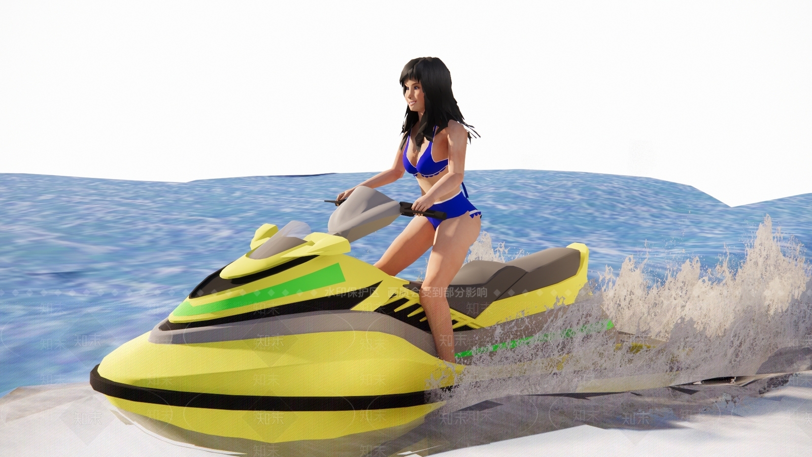 女人3D模型下载【ID:1180903662】
