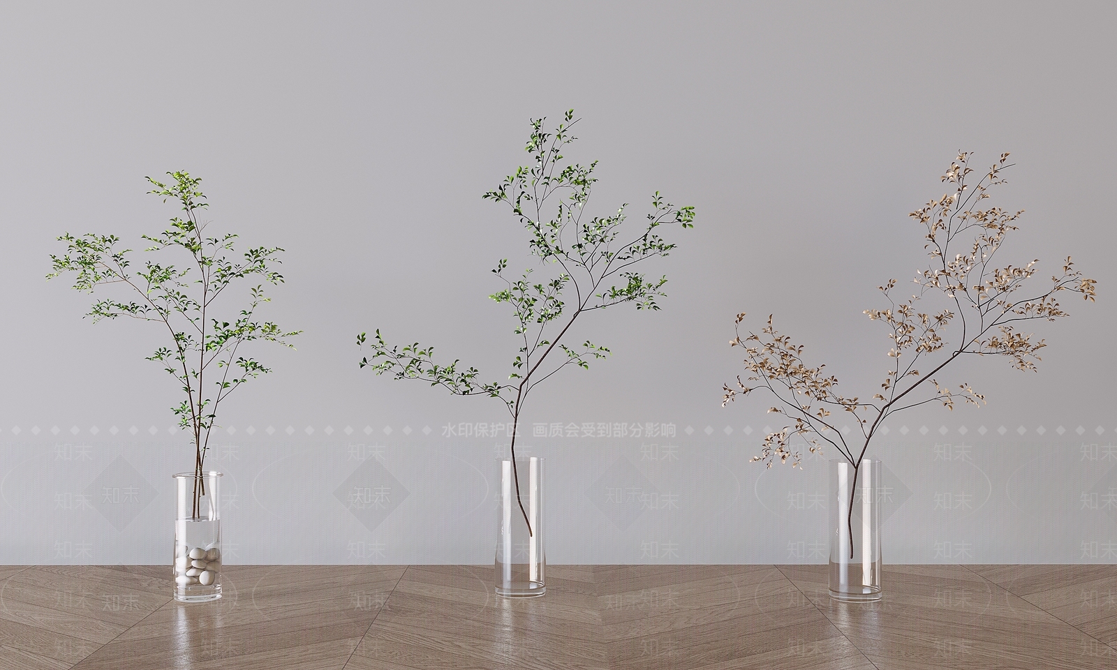 水生植物3D模型下载【ID:1180904392】
