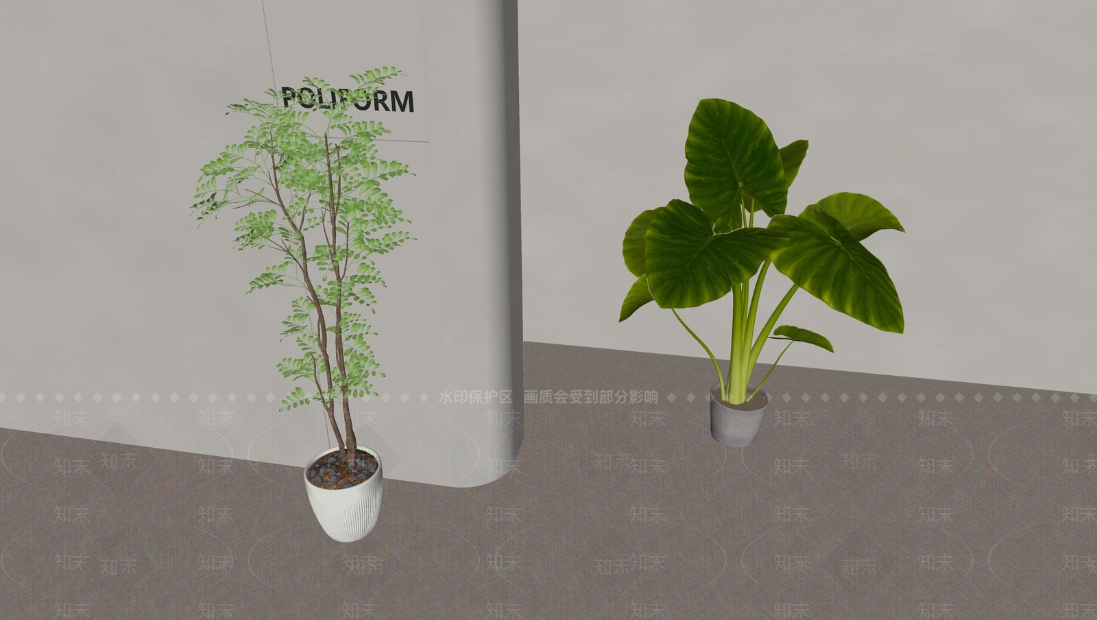 盆栽SU模型下载【ID:1180912529】