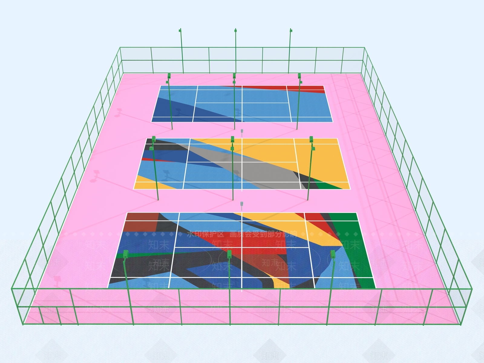 现代体育馆3D模型下载【ID:1180917875】