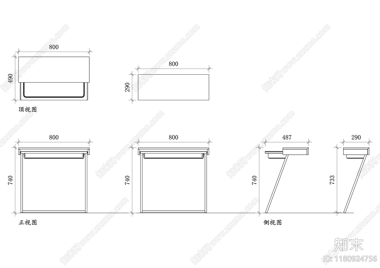 现代五金管件cad施工图下载【ID:1180924756】