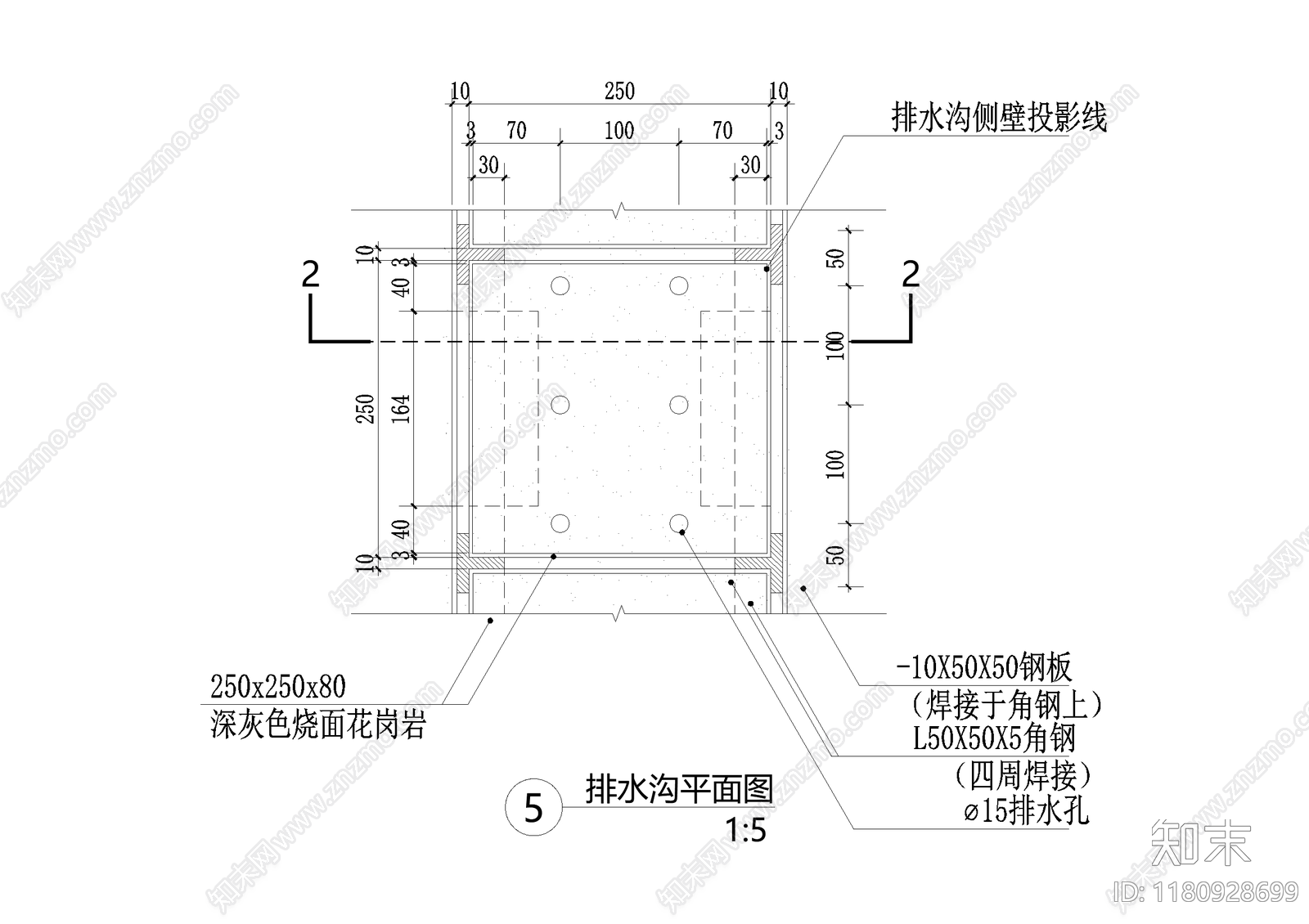 给排水节点详图cad施工图下载【ID:1180928699】