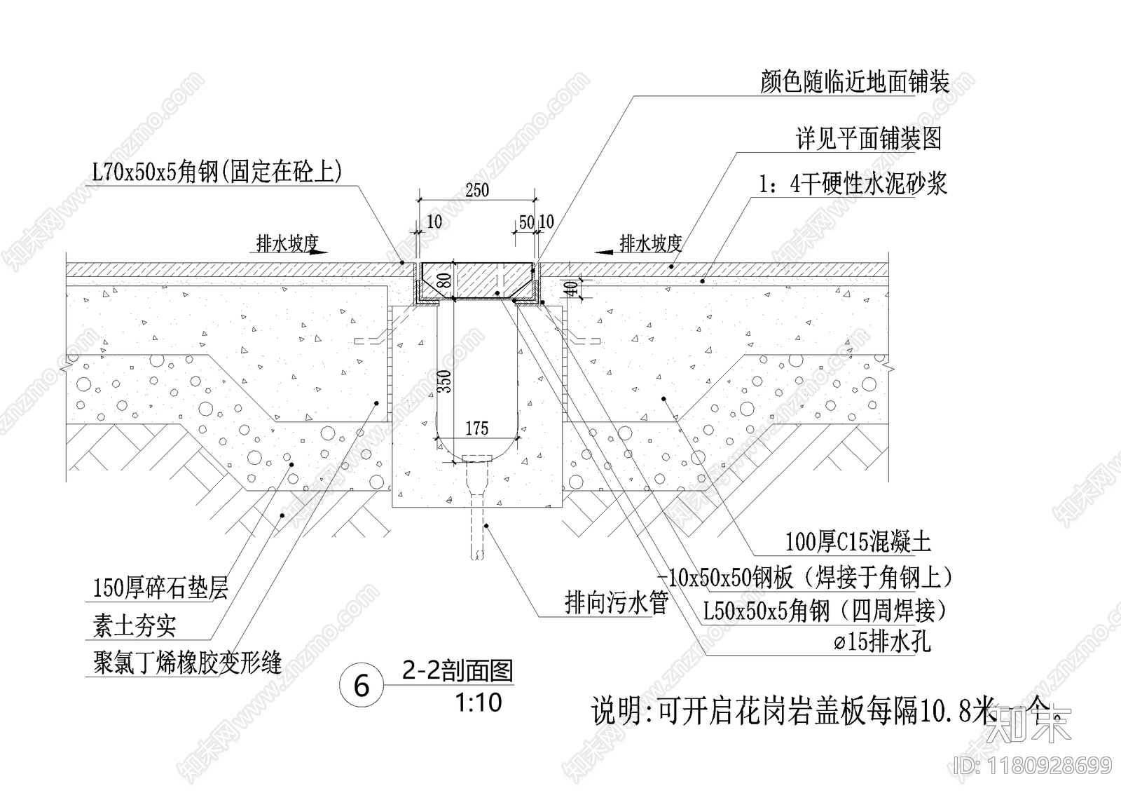 给排水节点详图cad施工图下载【ID:1180928699】