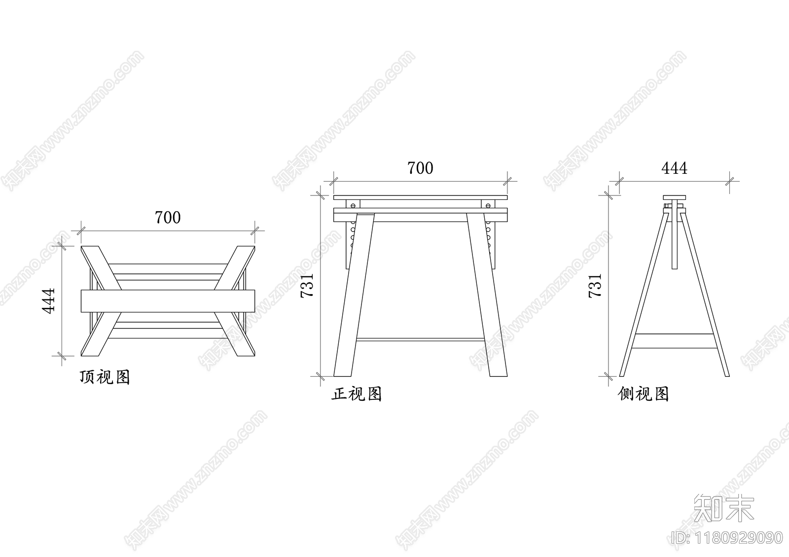 现代综合家具图库cad施工图下载【ID:1180929090】