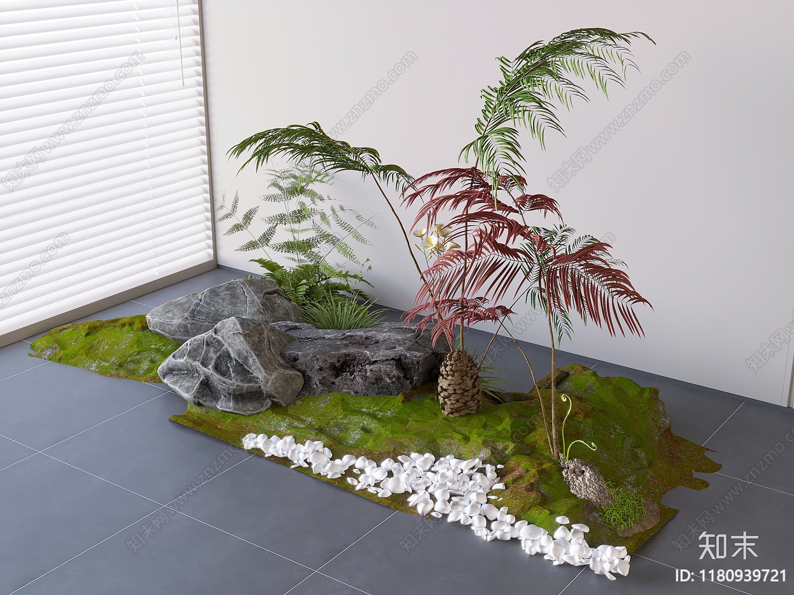 植物堆3D模型下载【ID:1180939721】