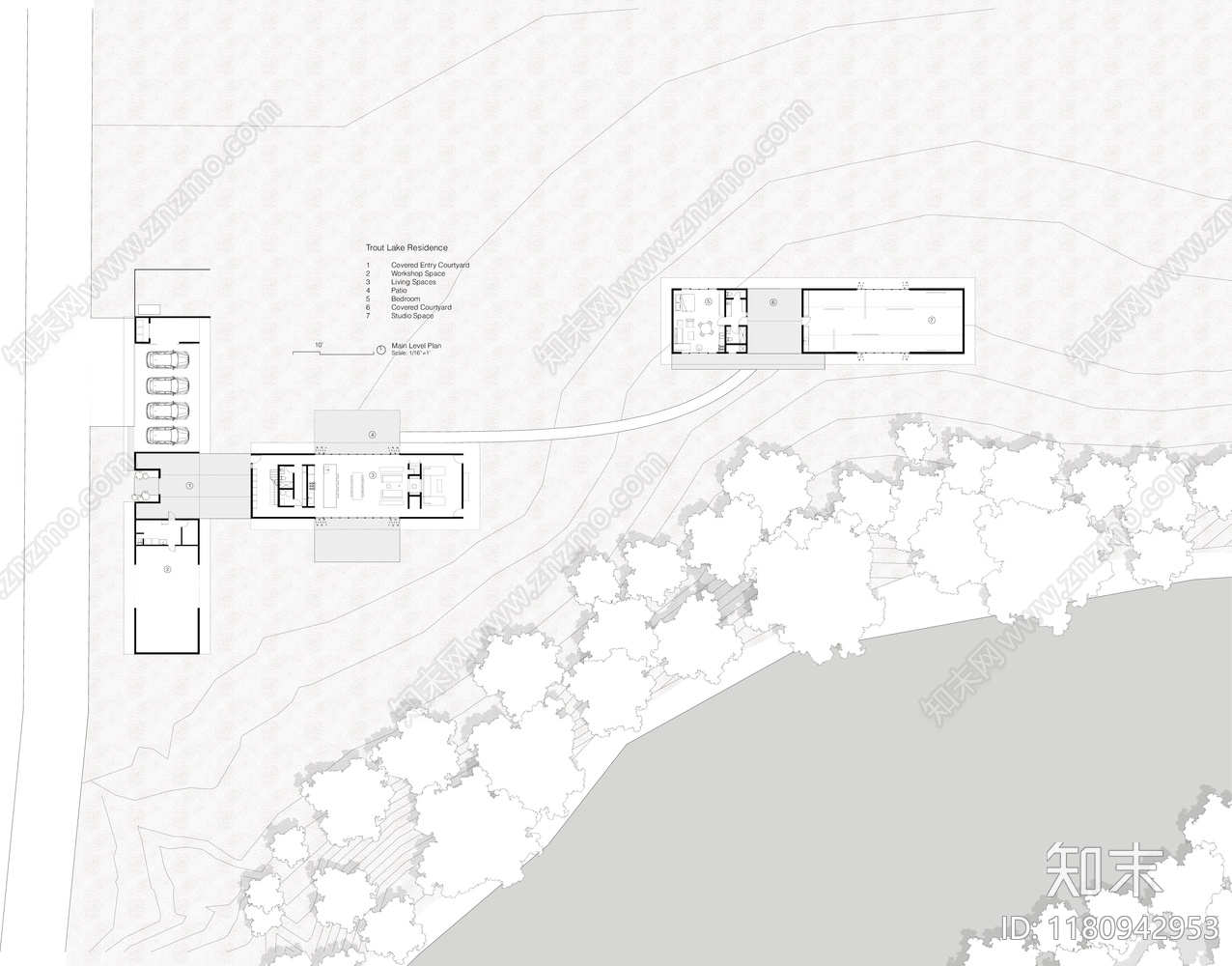 现代别墅建筑下载【ID:1180942953】