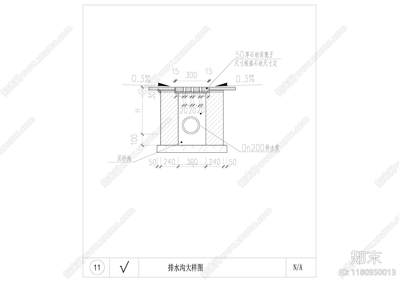 给排水节点详图cad施工图下载【ID:1180950013】