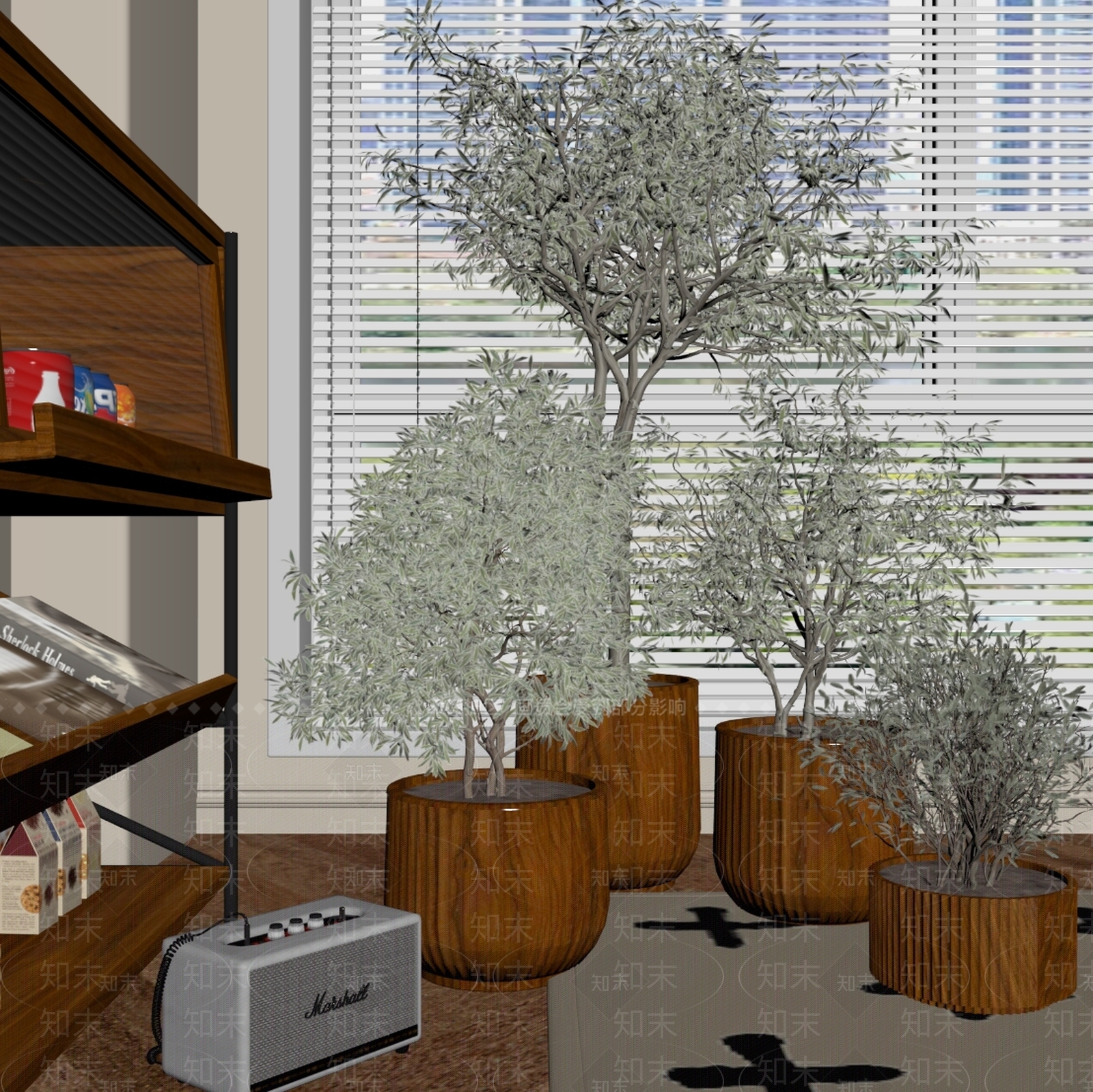 盆栽SU模型下载【ID:1180963272】