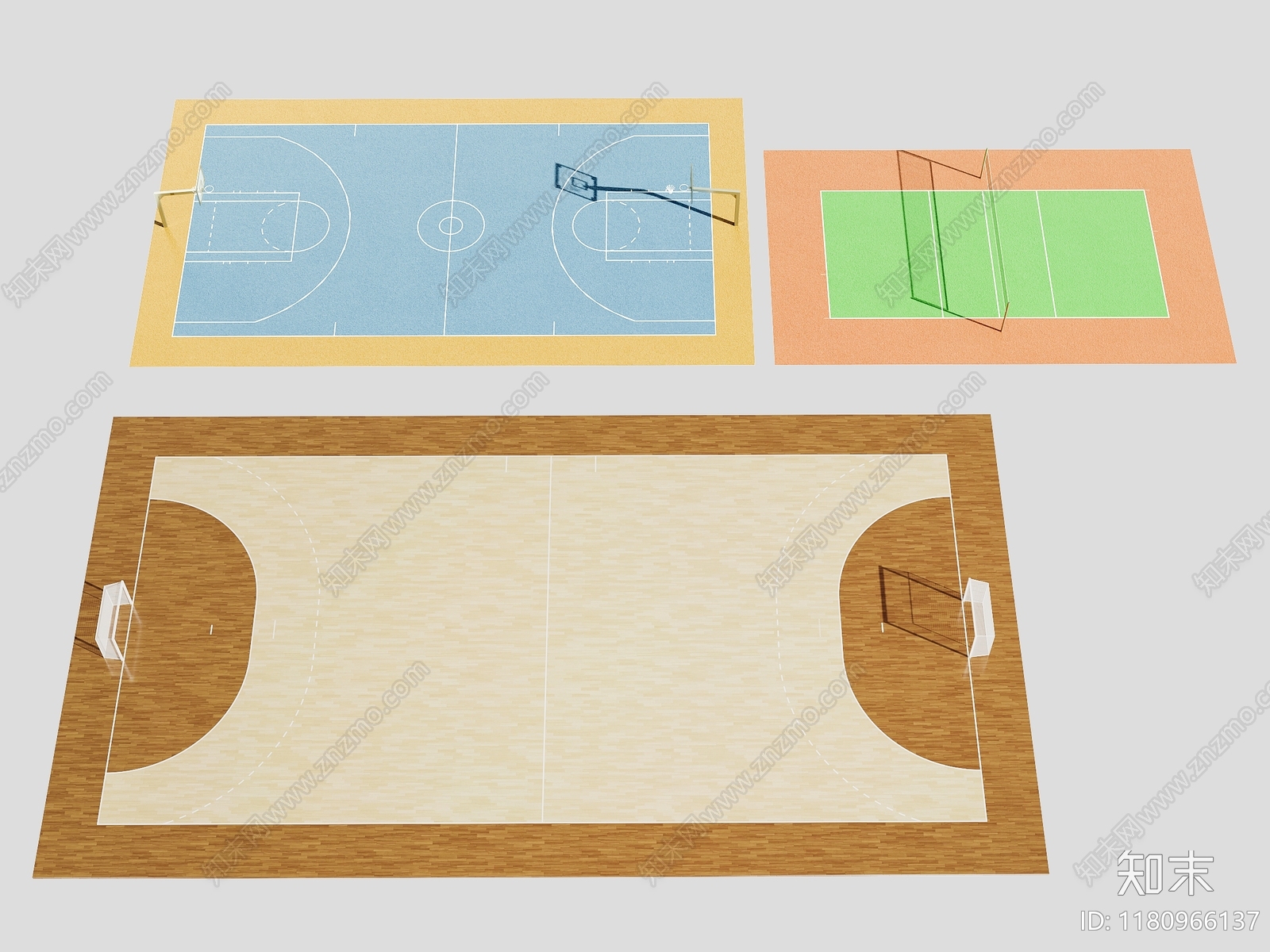 现代其他体育空间3D模型下载【ID:1180966137】