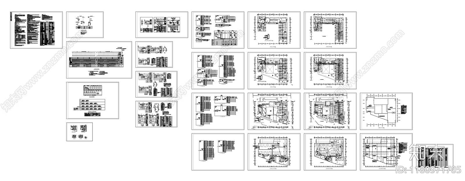电气图cad施工图下载【ID:1180971705】