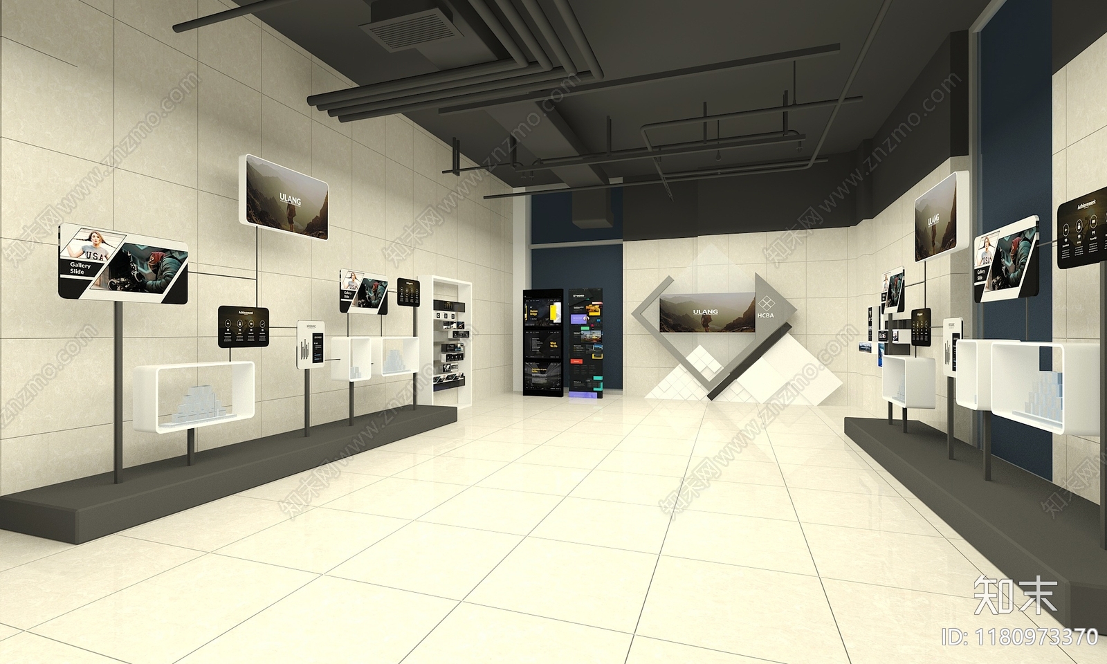 现代其他展厅3D模型下载【ID:1180973370】