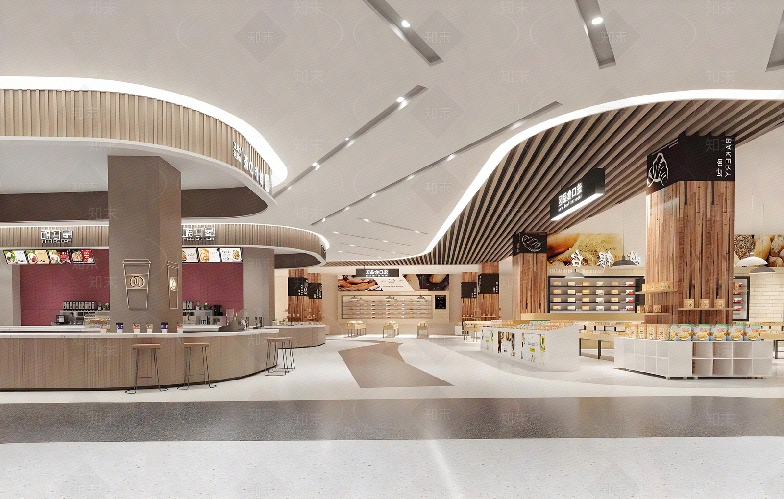 现代商场贴图下载【ID:1180979920】