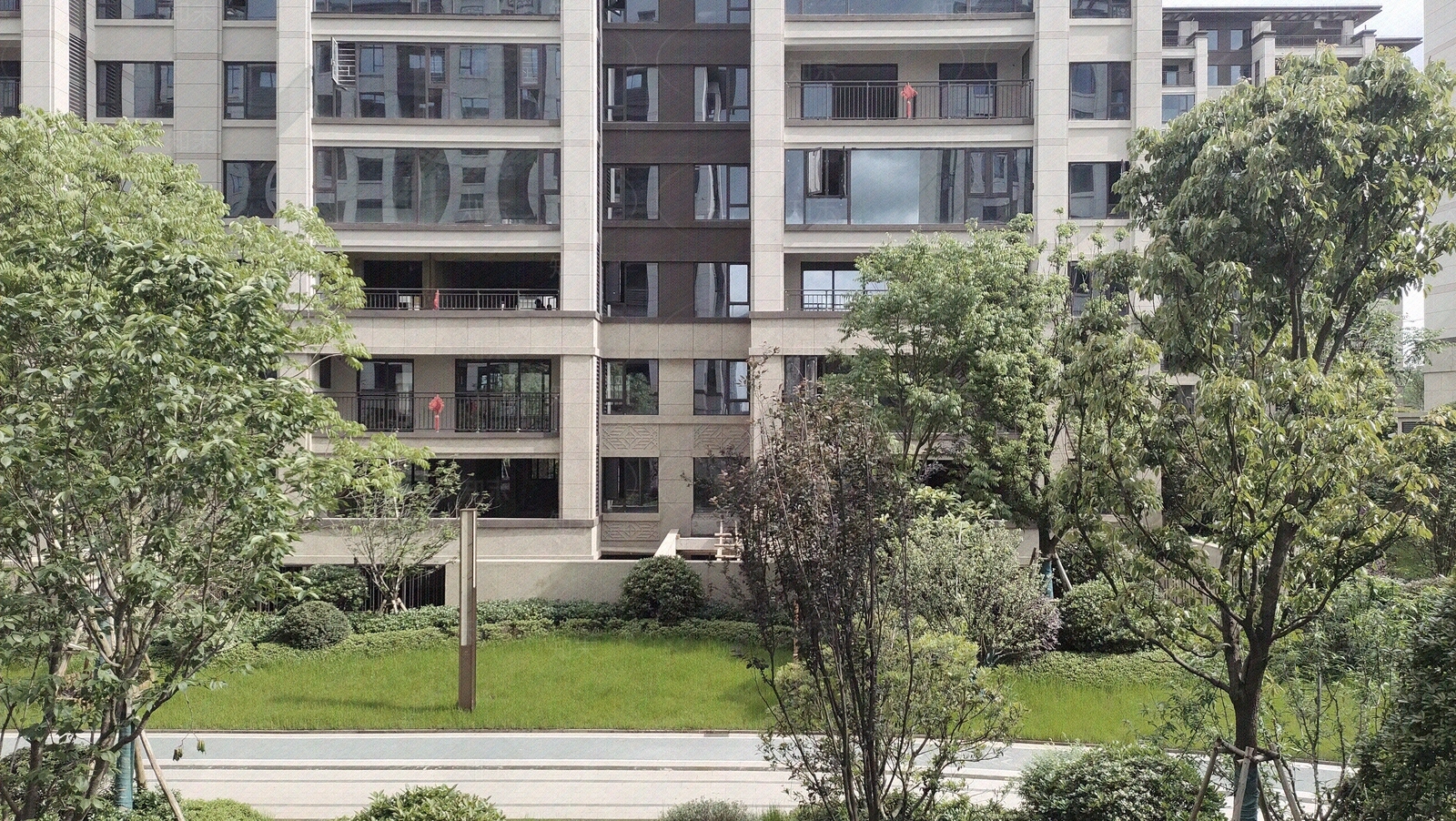 现代小区外景贴图下载【ID:1180980775】