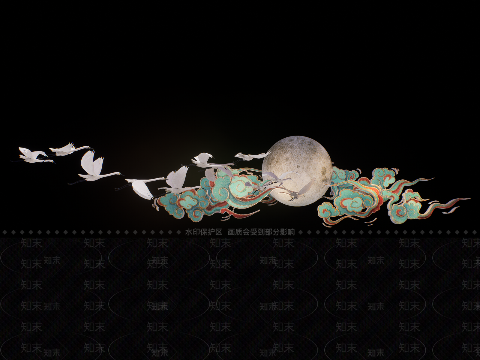 现代新中式其他景观小品3D模型下载【ID:1181001175】