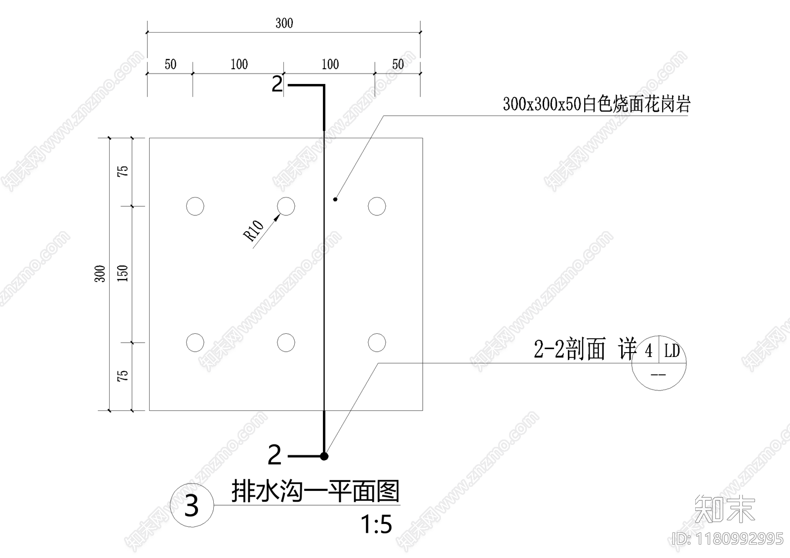 给排水节点详图cad施工图下载【ID:1180992995】