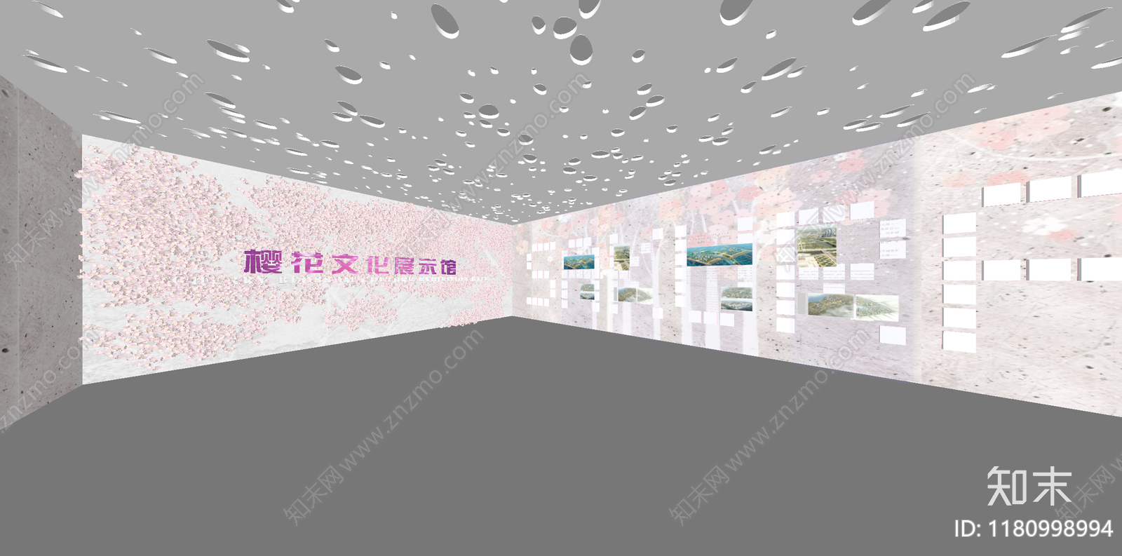 现代其他展厅SU模型下载【ID:1180998994】