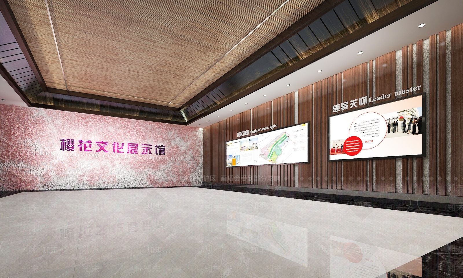 现代中式博物馆SU模型下载【ID:1180999313】