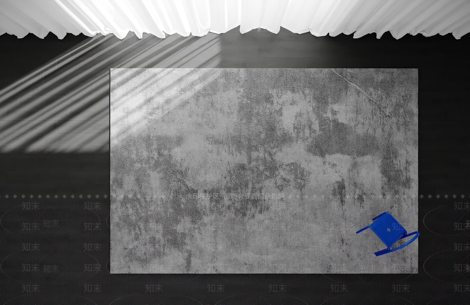 现代意式地毯3D模型下载【ID:1180999880】
