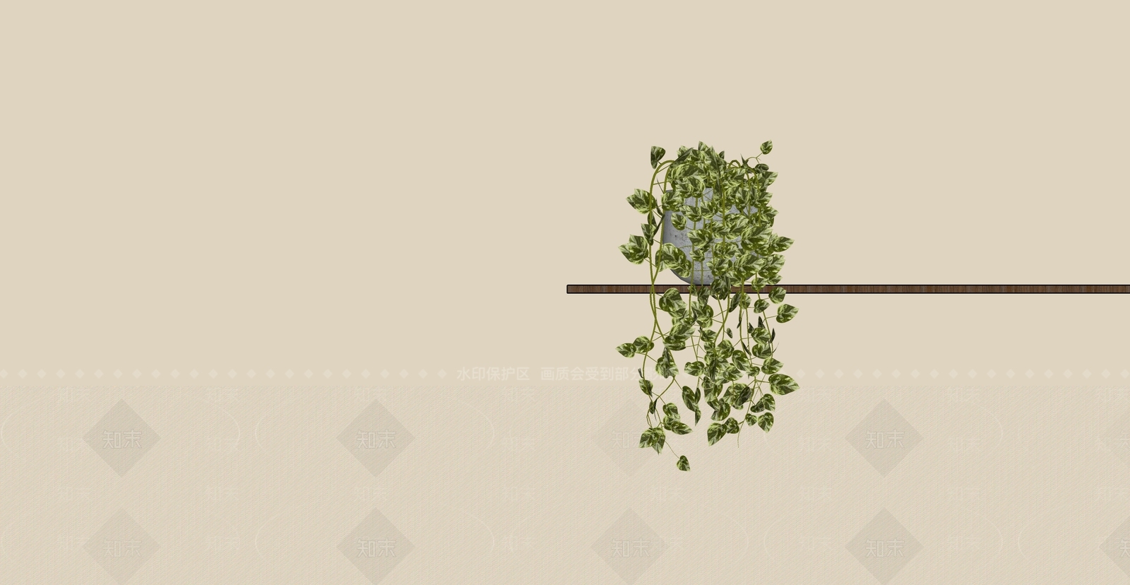 盆栽SU模型下载【ID:1181003204】