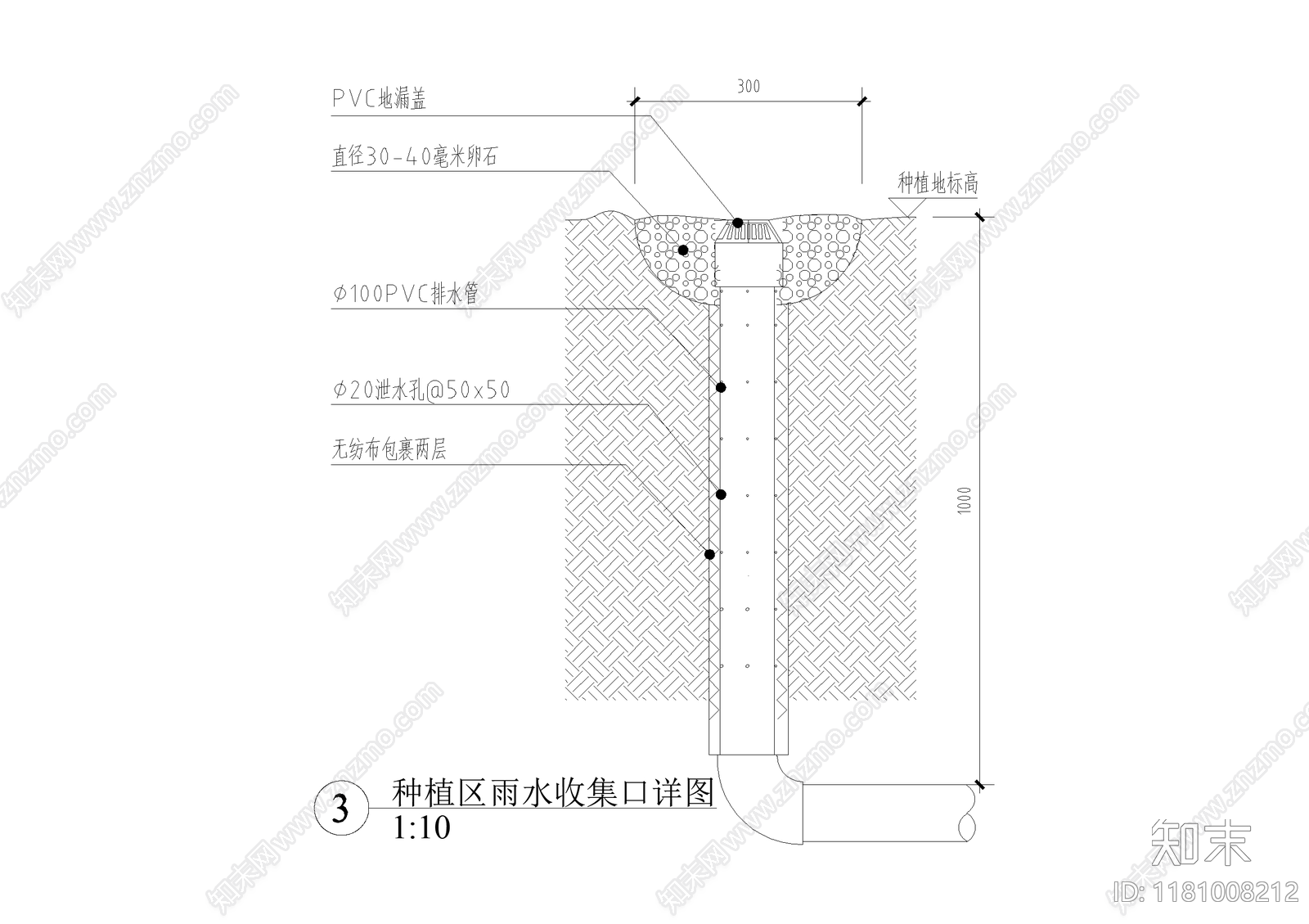 给排水节点详图cad施工图下载【ID:1181008212】