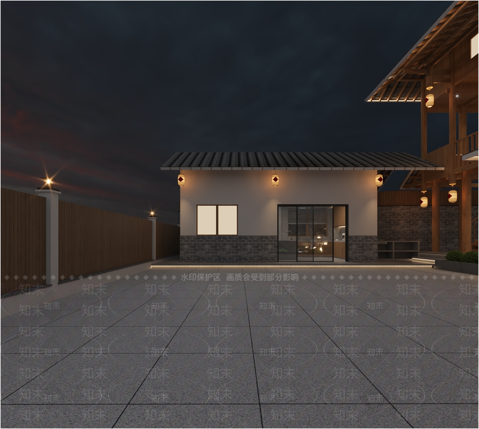 中式新中式古建3D模型下载【ID:1181038116】
