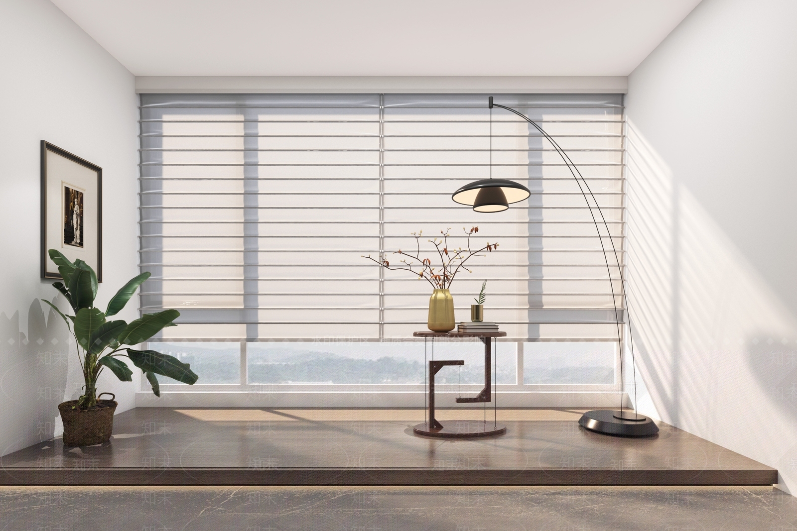现代阳台3D模型下载【ID:1181043342】