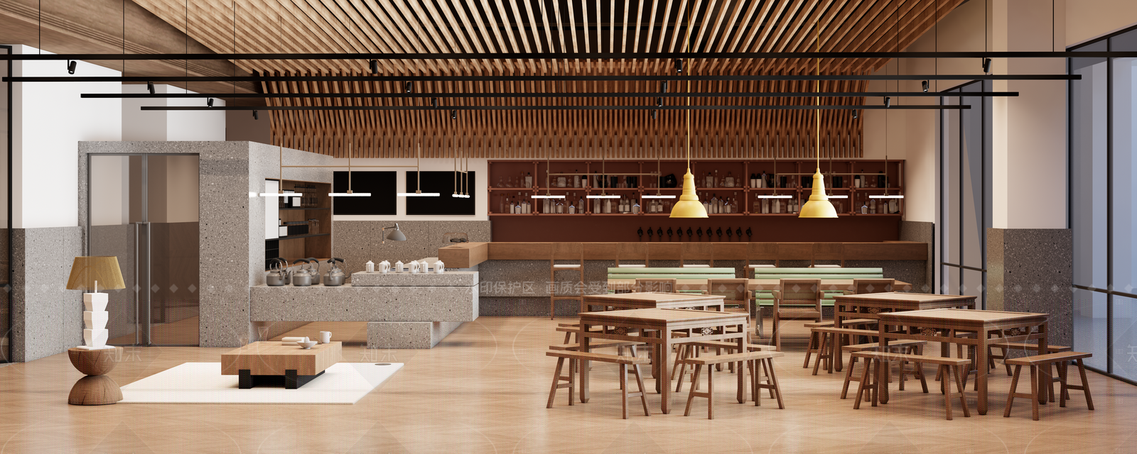 新中式其他店铺SU模型下载【ID:1181053799】