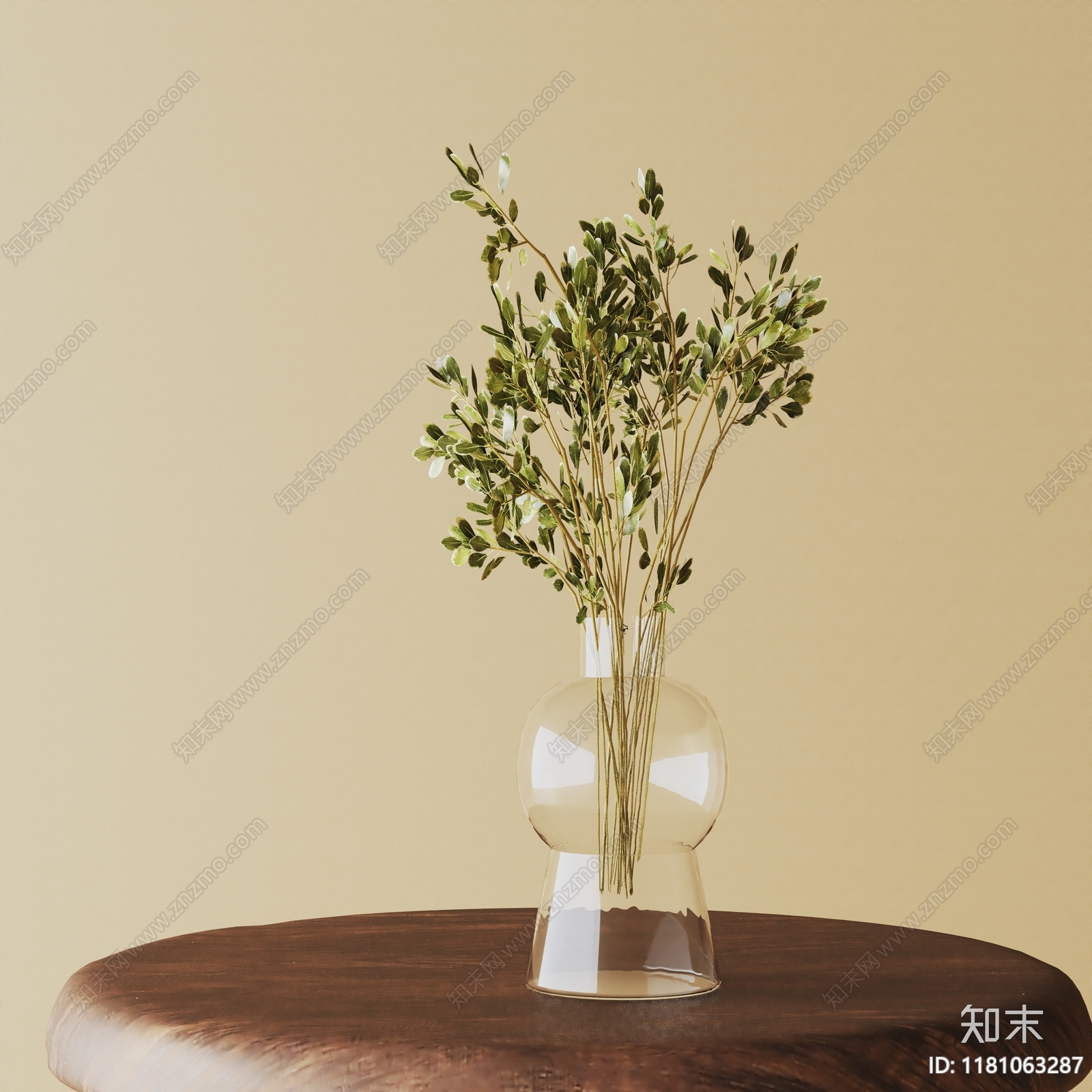 盆栽3D模型下载【ID:1181063287】