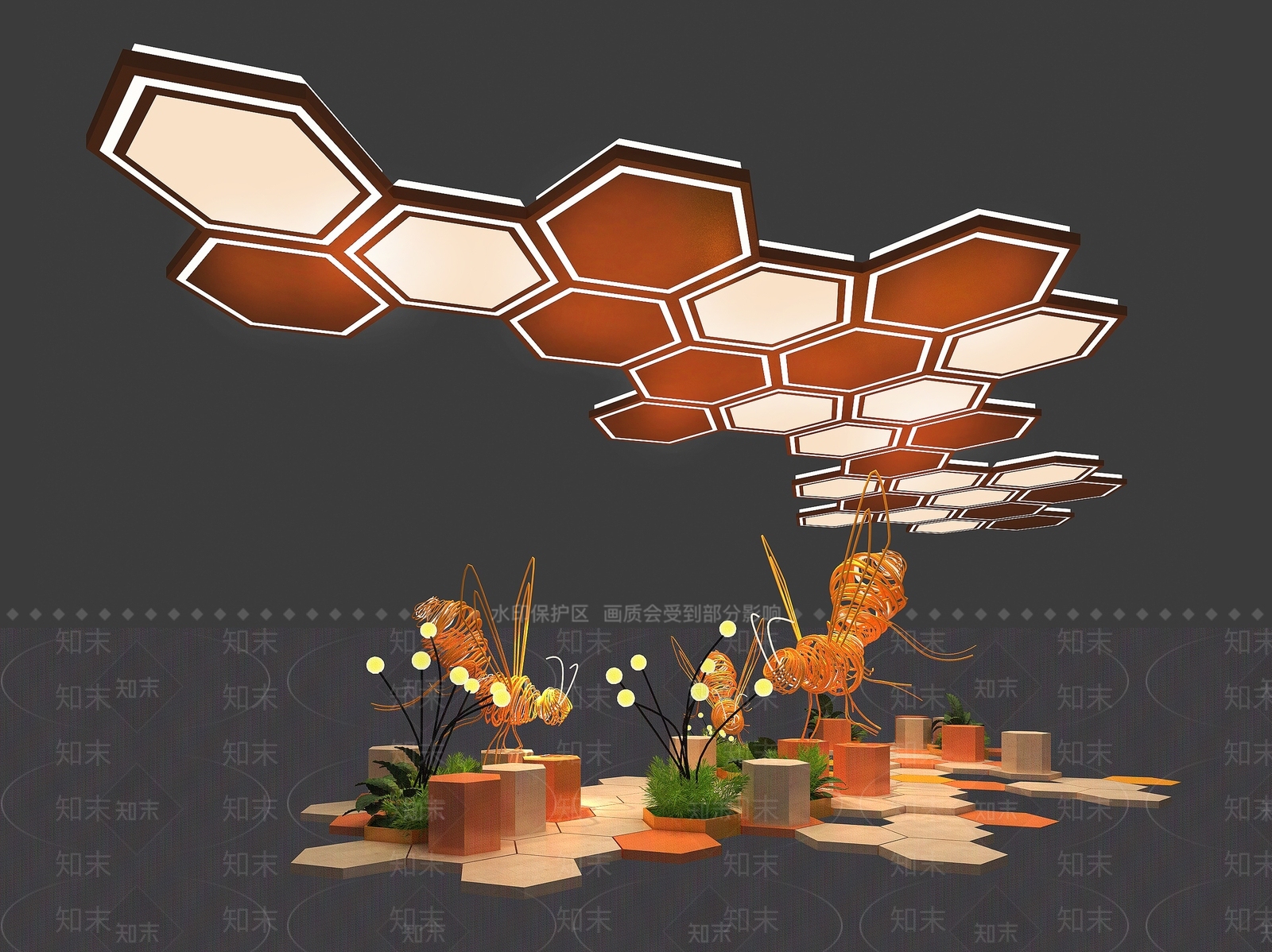 现代商场3D模型下载【ID:1181079376】