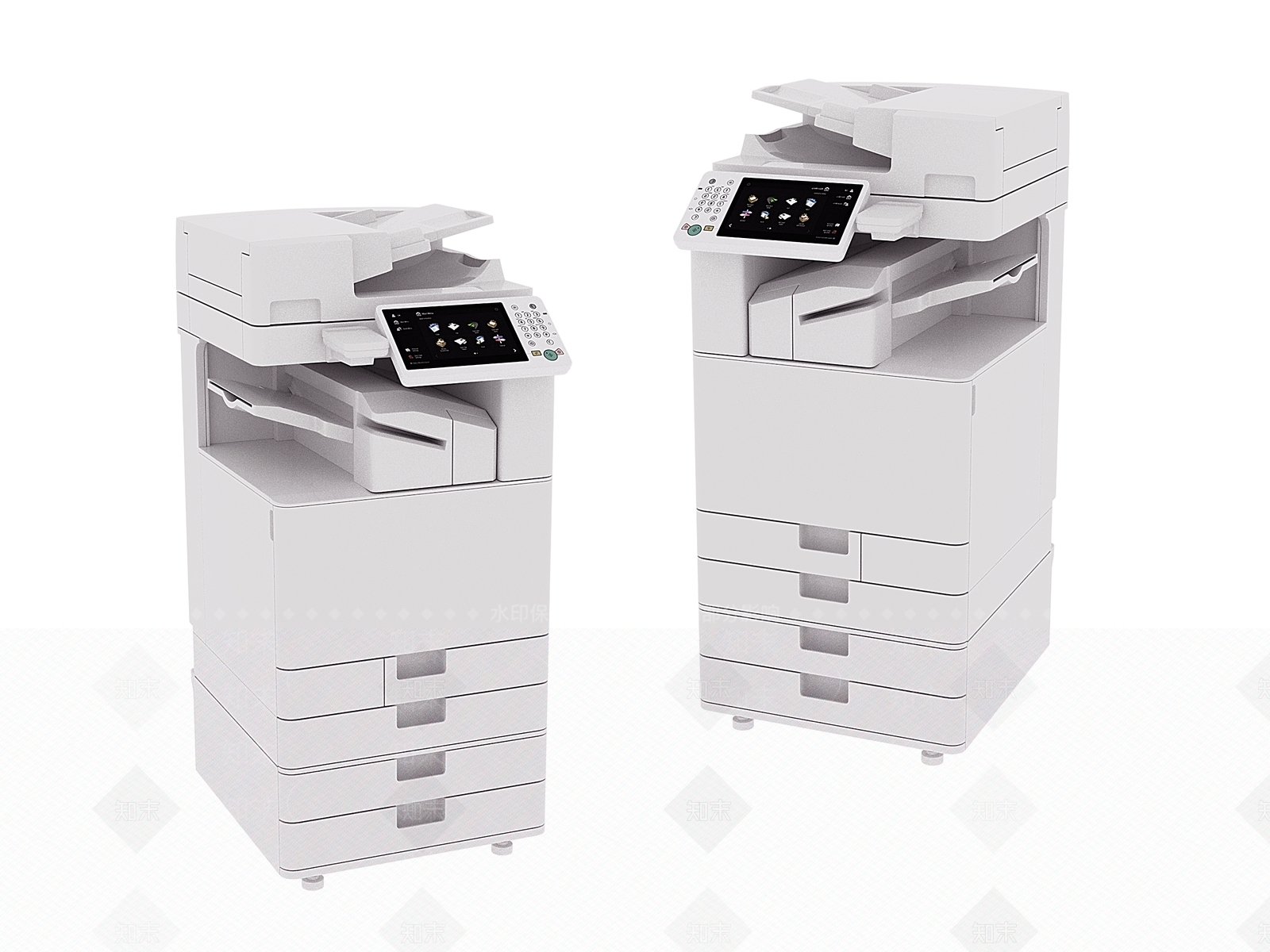 办公用品3D模型下载【ID:1181079298】