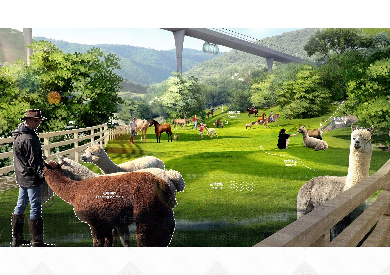 现代农场SU模型下载【ID:1181086745】